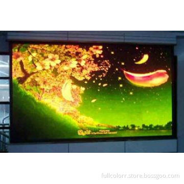 Large High Resolution P6 Indoor LED Display Screen Rental S